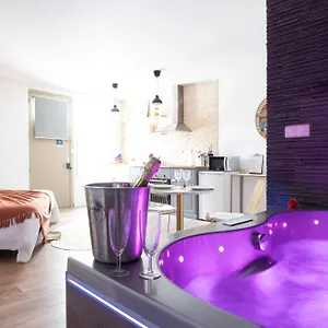 Loft Romantique - Spa Privatif - Spa Noctambulles Appartement